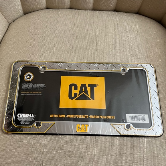 Caterpillar Other New Cat Caterpillar License Plate Frame Poshmark